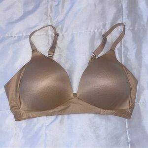 Aerie Real Sunnie Wireless Nude Tan Bra